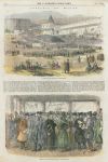Russia, Moscow, Market for Servants, two views, 1856