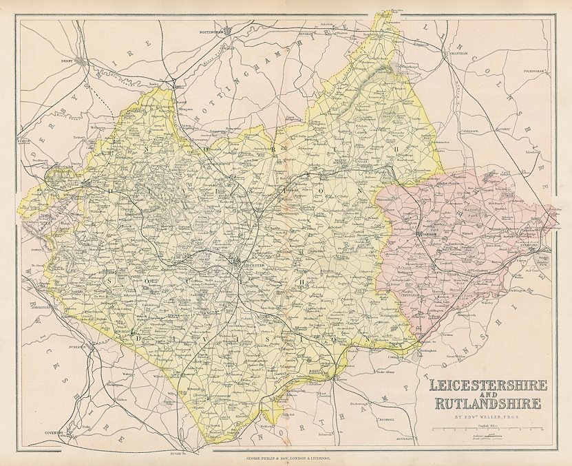 Leicestershire & Rutland, c1867