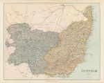 Suffolk map, c1867