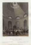 London, Bank of England, the Rotunda, 1841