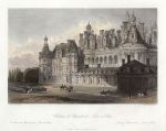 France, Chateau de Chambord - Loir et Cher, 1840