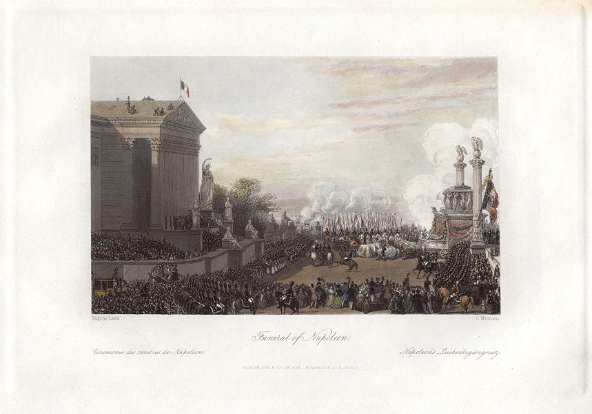 France, Paris, Funeral of Napoleon, 1840