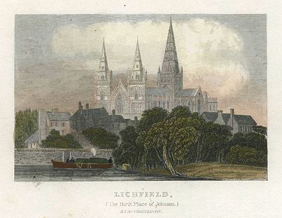 Staffordshire, Lichfield, 1848