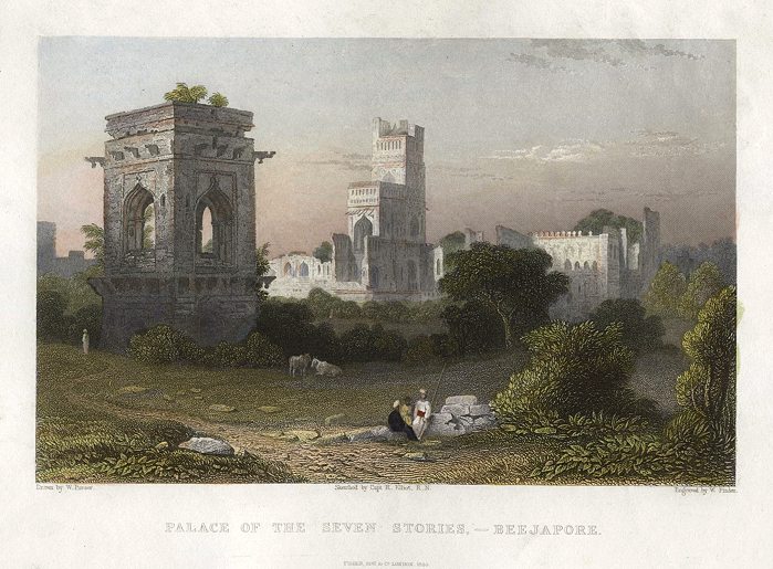 India, Bejapore, Palace of the Seven Stories, 1834