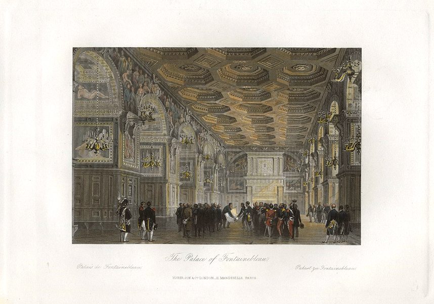 France, Paris, Palace of Fontainebleau, 1840