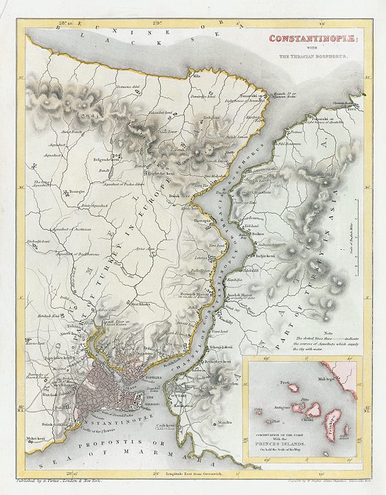 Turkey, Constantinople and Environs, 1838