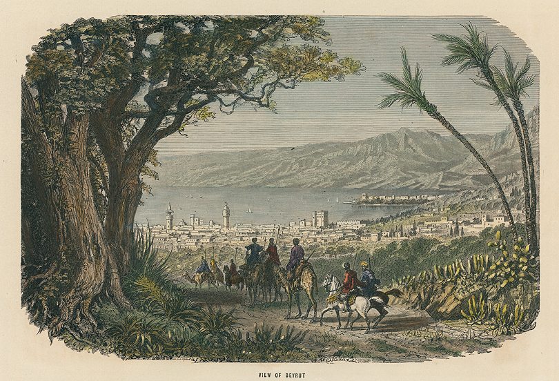 Lebanon, Beirut, about 1870