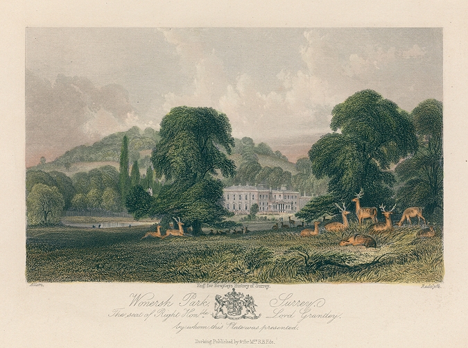 Surrey, Wonersh Park, 1845