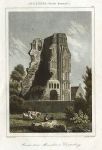 Kent, Canterbury, monastery ruins, 1842