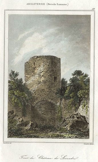 Lincoln Castle Tower, 1842