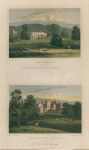 Devonshire, Mamhead & Powderham Castle, (2 views), 1834