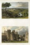 Northumberland, Hulne Abbey, Alnwick Park & Alnwick Castle, 1835