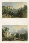 Northumberland, Ayden Castle & Bywell Hall, 1835