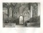 Surrey, Wolton Church interior, 1841