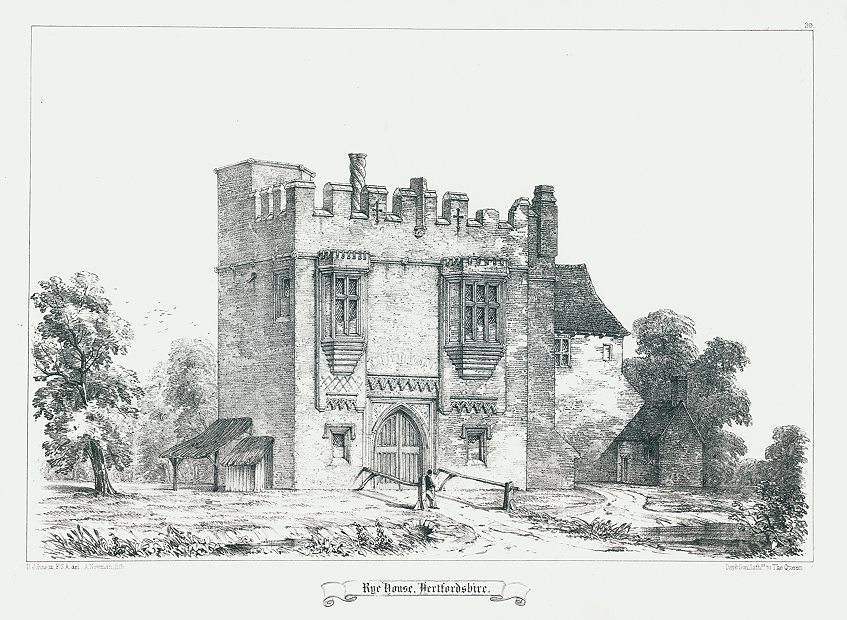 Hertfordshire, Rye House, 1858