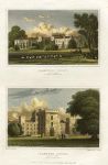 Herefordshire, Hampton Court, (2 views), 1834