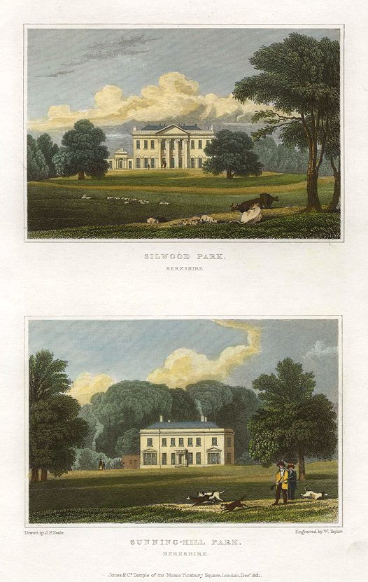 Berkshire, Silwood Park & Sunning-Hill Park, 1834