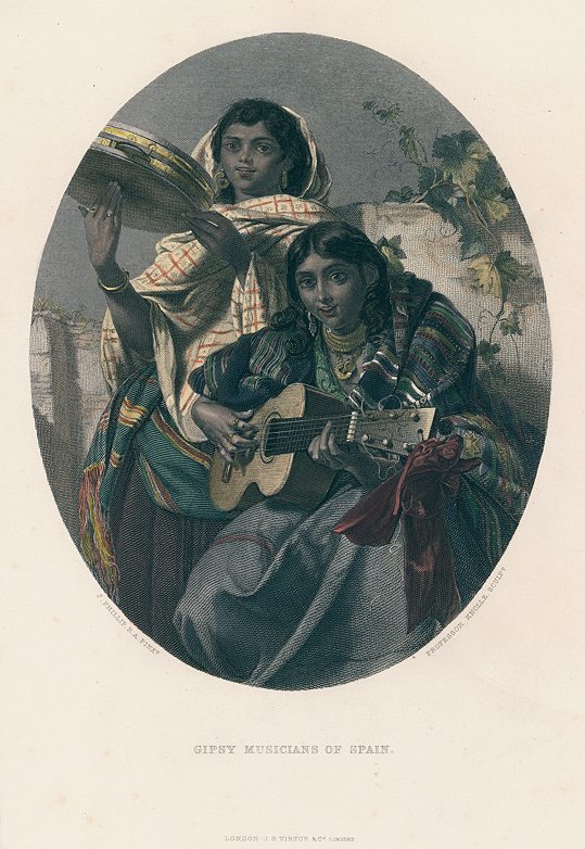 Gipsy Musicians of Spain, 1865