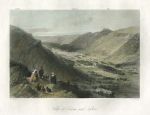 Holy Land, Nablus & valley of Sichem, 1845