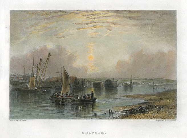 Kent, Chatham view, 1842