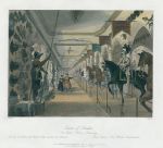 London, Tower of London, the Great Horse Armoury, 1841