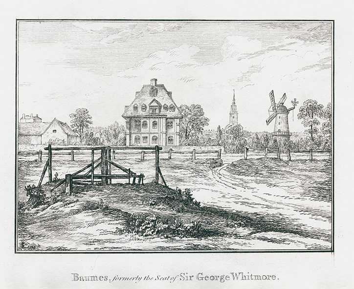 London, Hackney, Baumes House, 1796
