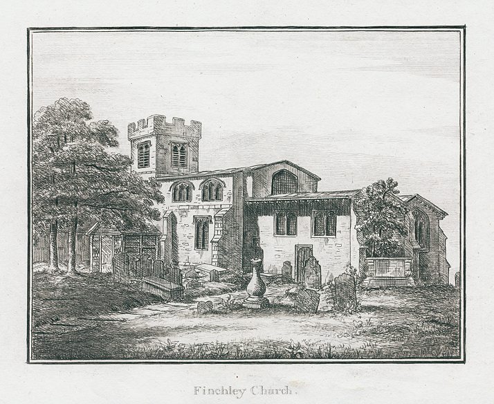 London, Finchley Church, 1796