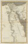 Egypt map, 1820