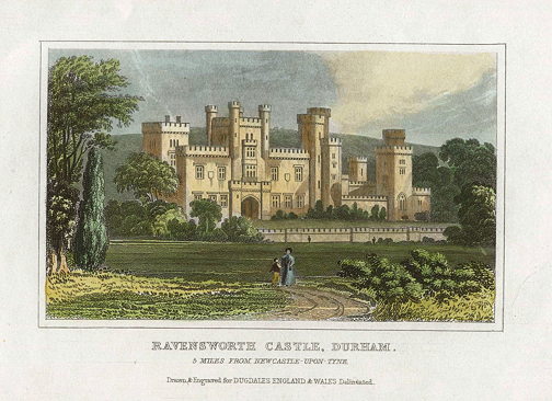 Durham, Ravensworth Castle, 1848