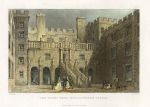 Northumberland, Chillingham Castle Courtyard, 1833