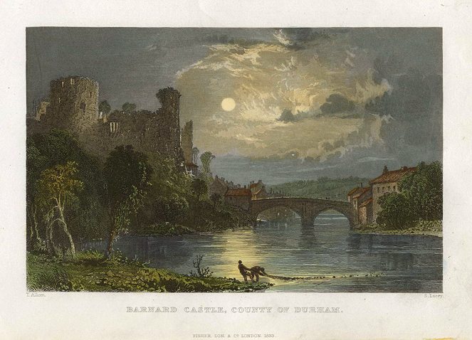 Durham County, Barnard Castle, 1833