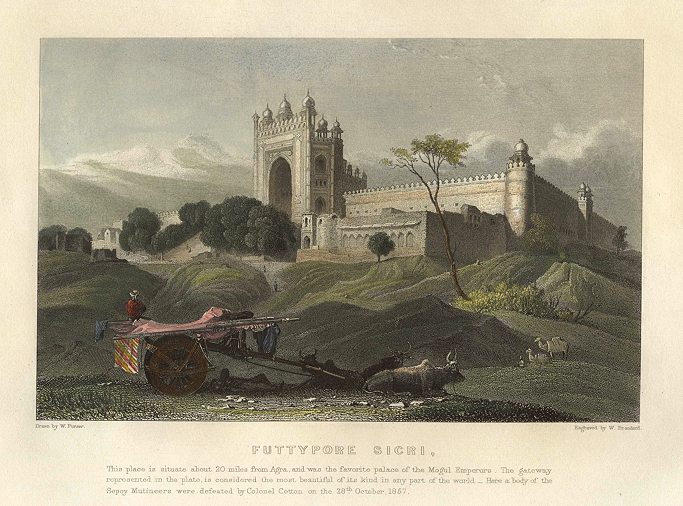 India, Futtypore Sikri, 1860