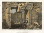 Lebanon, Gate at Baalbek, 1836