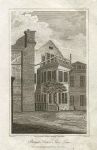 London, Bangor House, Shoe Lane, 1805