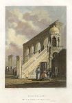 Jerusalem, Pulpit on Platform of Mosque of Omar, 1836