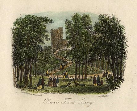 Jersey, Prince's Tower, 1854