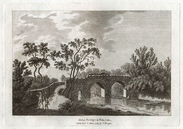 Isle of Man, Bala Sala, Abbey Bridge, 1785
