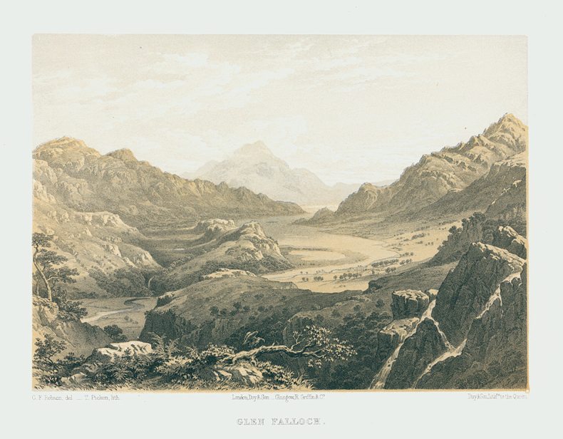 Scotland, Glen Falloch, 1870