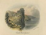 Devon, Lynton, Castle Rock, c1855