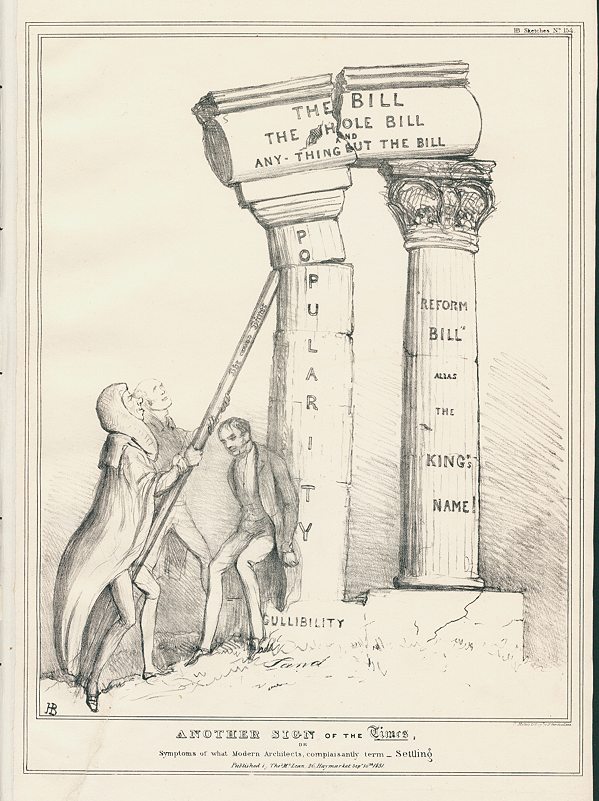 'Another Sign of the Times', John Doyle, HB Sketches, Sep 16, 1831