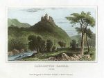 Devon, Oakhampton Castle, 1848