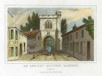 Essex, ancient gateway in Barking, 1848