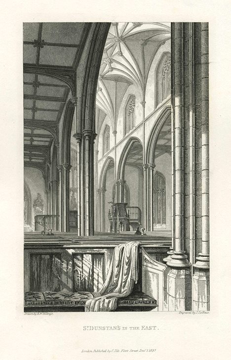 London, St.Dunstan's in the East, 1838