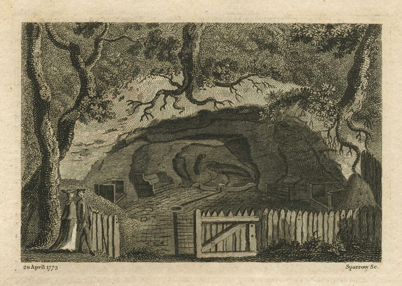 Surrey, Mother Ludlam's Hole, near Farnham, 1786