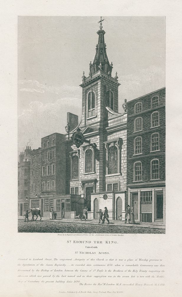 London, St.Edmund the King, united with St.Nicholas Acons, 1811