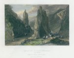 Pass in the Balkan Mountains, 1838