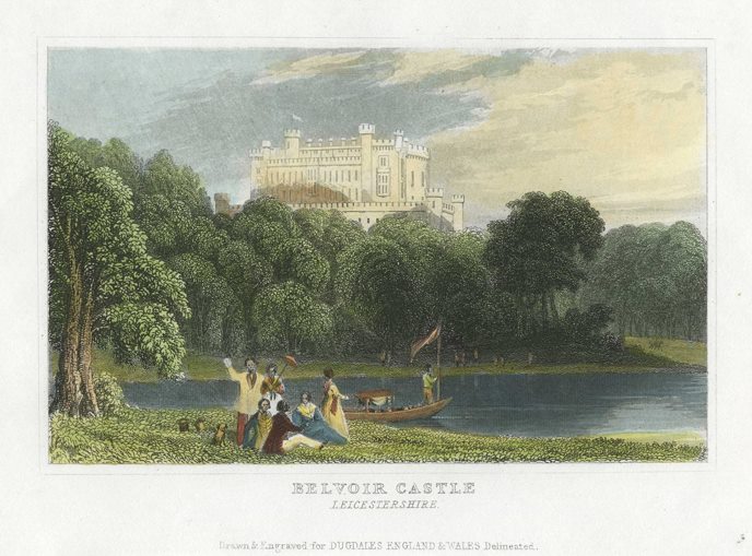 Leicestershire, Belvoir Castle, 1848