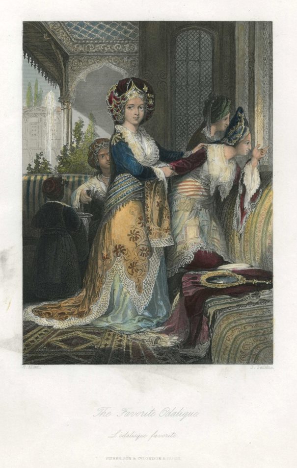 Turkey, The Favourite Odalique, 1838