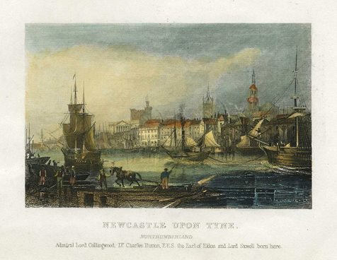Northumberland, Newcastle Upon Tyne, 1848