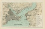 Turkey, Constantinople area plan, 1865